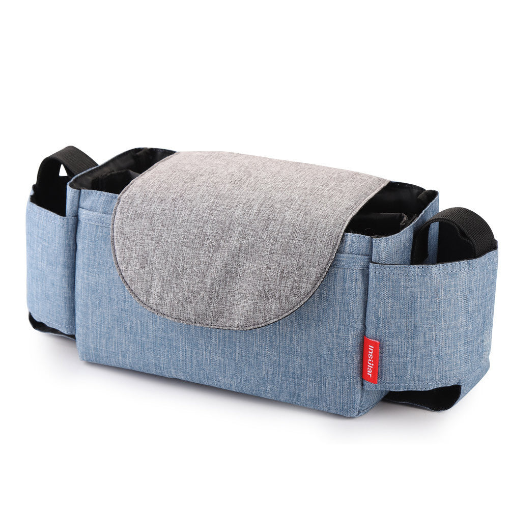 YippeeTots Multifunctional Baby Stroller Organizer Bag – Maternity Nappy Bag with Cup Holder & Wheelchair Compatibility