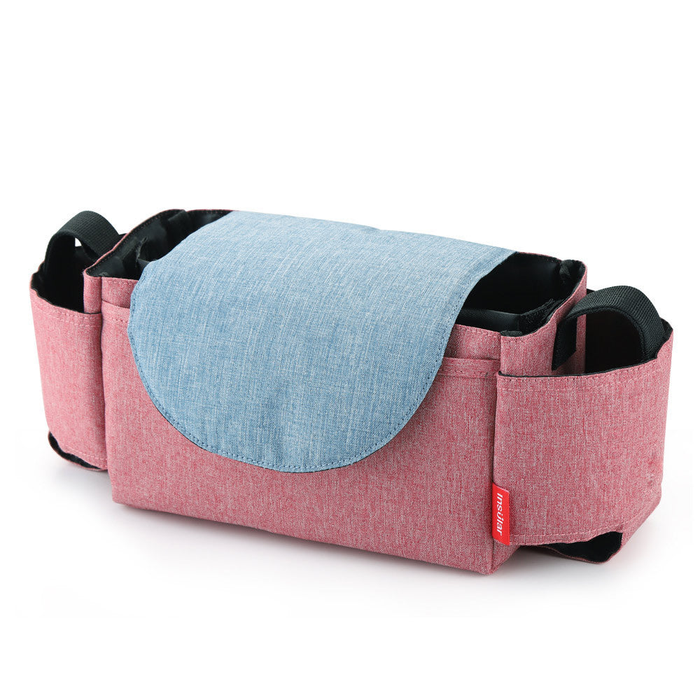 YippeeTots Multifunctional Baby Stroller Organizer Bag – Maternity Nappy Bag with Cup Holder & Wheelchair Compatibility