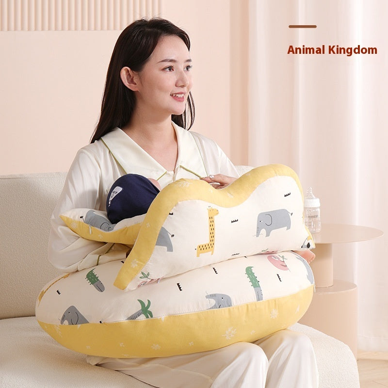 Multifunctional Breastfeeding & Pregnancy Support Pillow