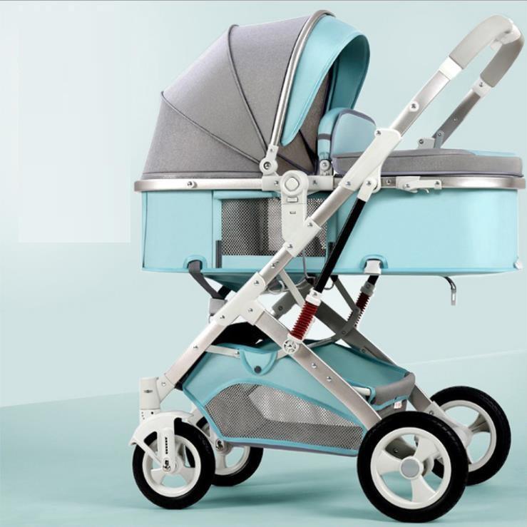 Portable Foldable Newborn Baby Stroller with Reversible Handle