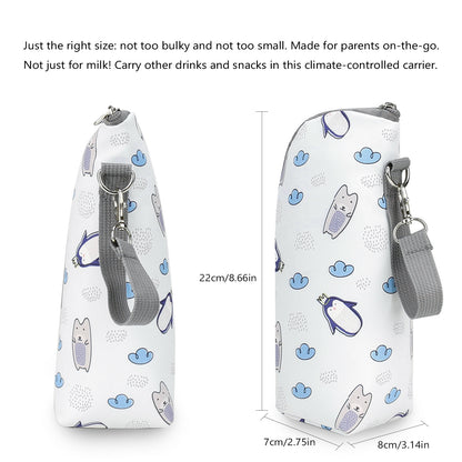 Portable Insulated Baby Bottle Bag