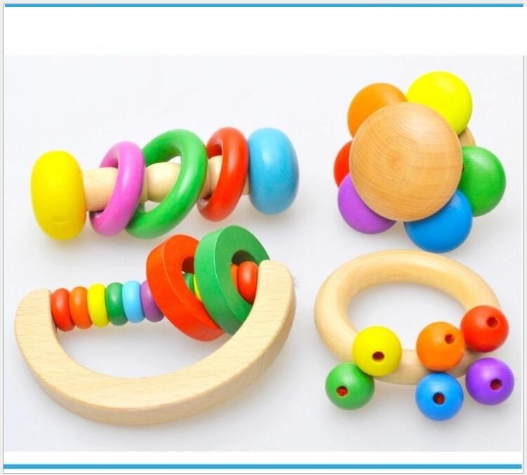 Baby Sensory Rattle Toy for Newborns & Infants