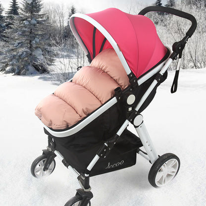 Winter Baby Stroller Windshield Cover - Warm Protective Stroller Foot Cover