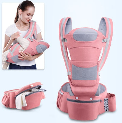 Breathable Multifunctional Baby Carrier with Waist Stool