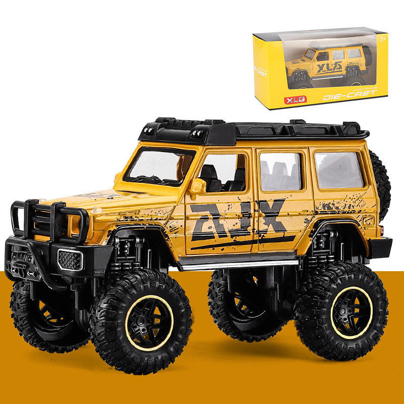 Die-Cast Off-Road Vehicle Toy – Alloy 4x4 Model Car for Kids & Collectors