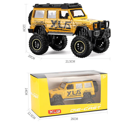 Die-Cast Off-Road Vehicle Toy – Alloy 4x4 Model Car for Kids & Collectors