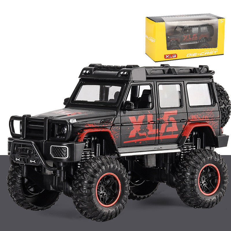 Die-Cast Off-Road Vehicle Toy – Alloy 4x4 Model Car for Kids & Collectors