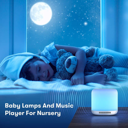 Colorful Lights White Noise Sleep Aid for Babies