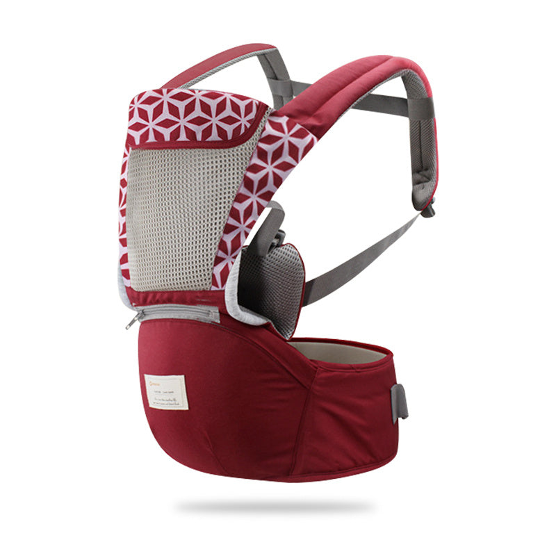 Comfortable & Ergonomic Baby Carrier Backpack for Newborn Infants - Hipseat, Front Facing, Kangaroo Wrap Sling, Travel-Friendly