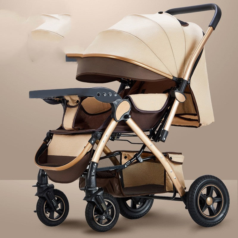 Lightweight Baby Stroller for Newborns – Portable & Travel-Friendly