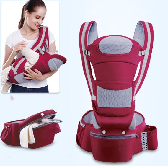 Breathable Multifunctional Baby Carrier with Waist Stool