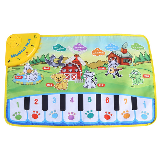 Interactive Baby Music Play Mat – Educational Piano Carpet for Kids