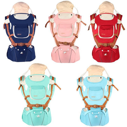 Ergonomic Baby Carrier – Multifunctional Breathable Sling, Adjustable Belt, Newborn Travel Strap, Waist & Back Support for Parents