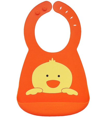 Waterproof Silicone Baby Feeding Bibs – Adjustable, Easy Clean, Durable