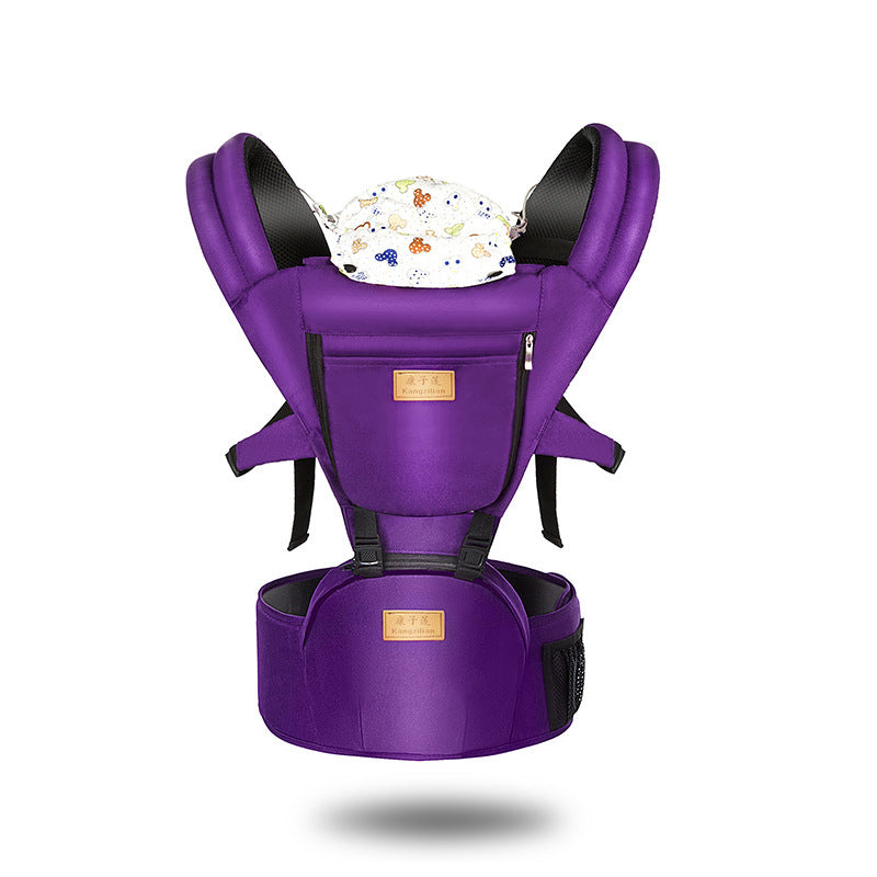 Breathable Baby Carrier with Ergonomic Waist Stool