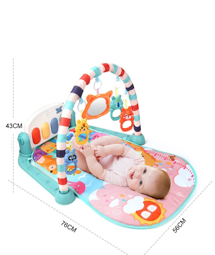 Baby Fitness Frame Pedal Piano Toy with Music for Kids – Developmental Play