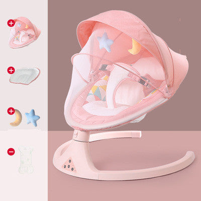 Adjustable Automatic Baby Rocker and Cradle with Soothing Motion