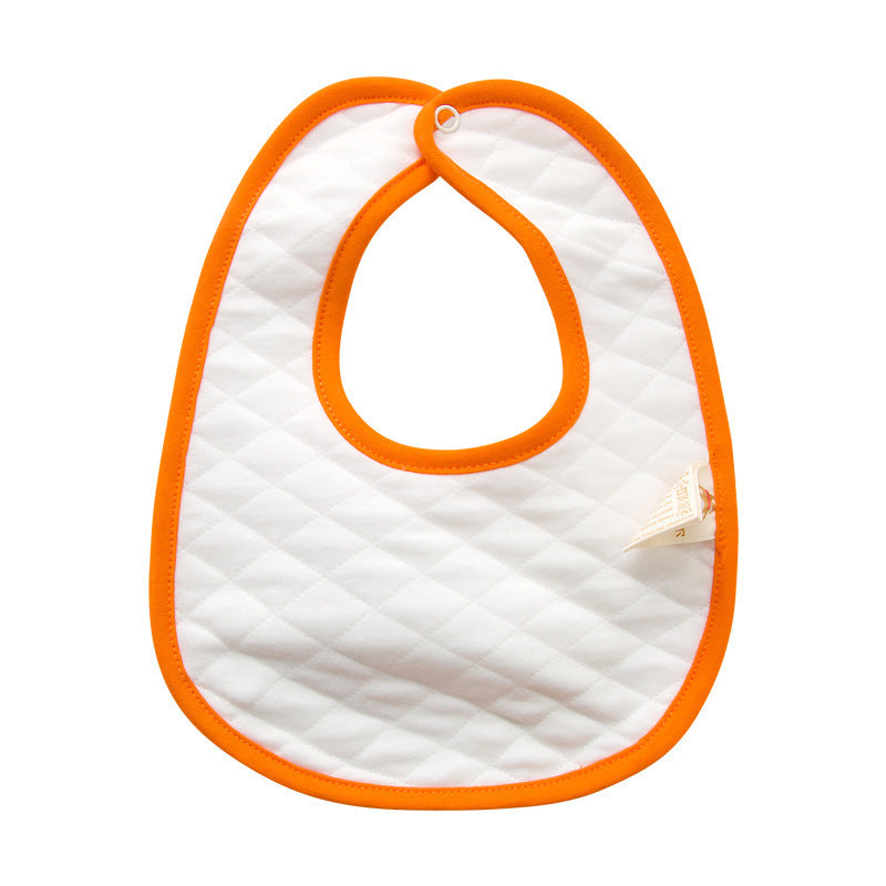 Thickened Double Layer Pure Cotton Newborn Baby Feeding Bib