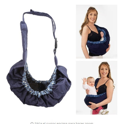 Newborn Baby Sling Carrier – Soft & Adjustable Infant Wrap for Hands-Free Nursing & Comfort