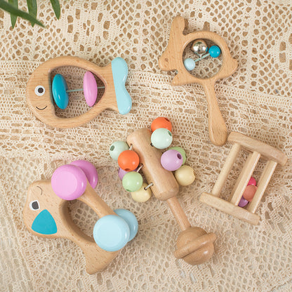 Newborn Baby Beech Wood Educational Toys