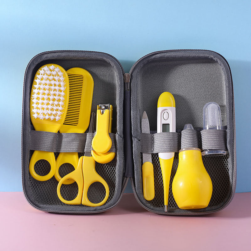 Baby Nail Care Kit – 8-Piece Grooming Set with EVA Storage Bag