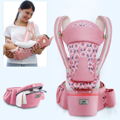 Breathable Multifunctional Baby Carrier with Waist Stool