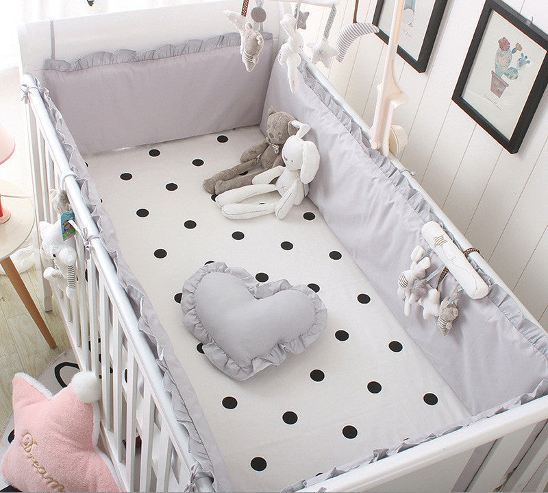 Baby Anti-Collision Bed Surround Bedding for Safe Sleep | Soft Baby Bedding