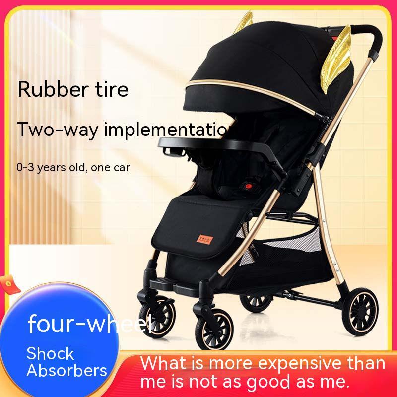 Lightweight Reclining Baby Stroller – Compact & Travel-Friendly