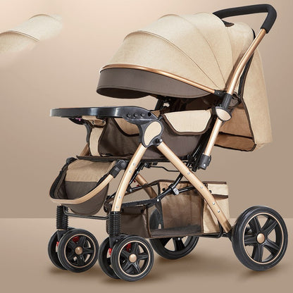 Lightweight Baby Stroller for Newborns – Portable & Travel-Friendly