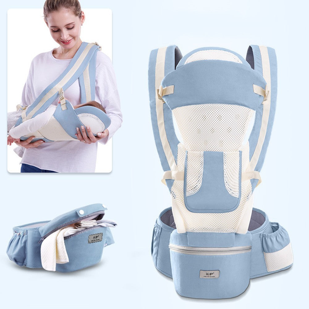 Breathable Multifunctional Baby Carrier with Waist Stool