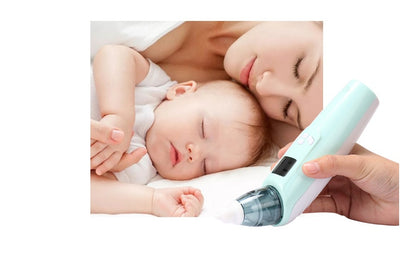 Baby Nasal Aspirator – Adjustable Suction, Rechargeable, Safe & Low-Noise Nose Cleaner