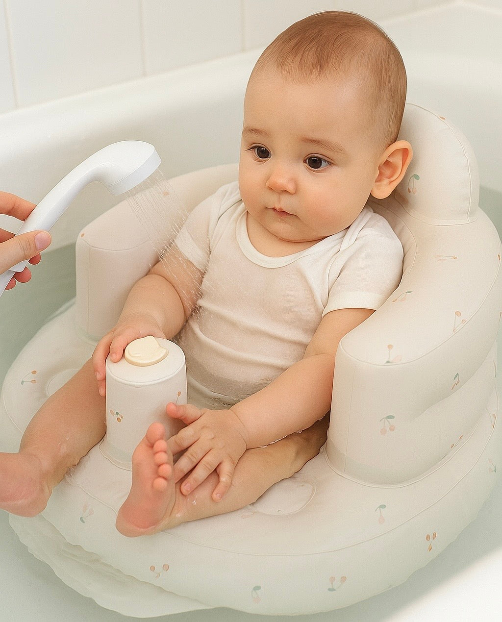 YippeeTots™ Inflatable Baby Chair | Built-In Pump