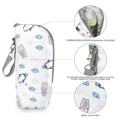 Portable Insulated Baby Bottle Bag