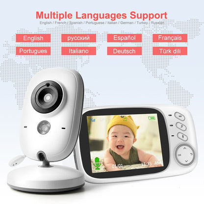 Wireless Baby Monitor for Home - Baby Safety Surveillance Camera