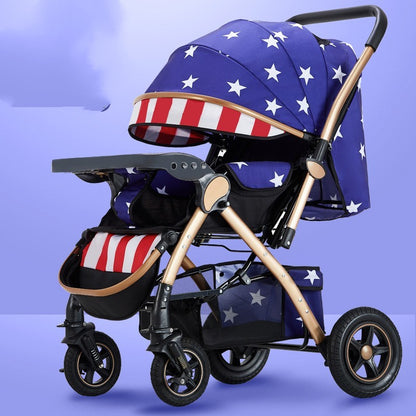 Lightweight Baby Stroller for Newborns – Portable & Travel-Friendly