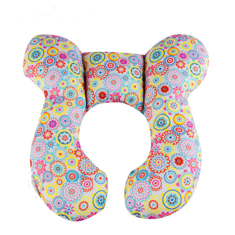 U-Shaped Infant Pillow & Neck Guard Baby Bed Safety Seat for Stroller