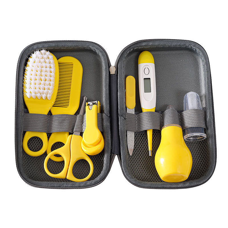 Baby Nail Care Kit – 8-Piece Grooming Set with EVA Storage Bag