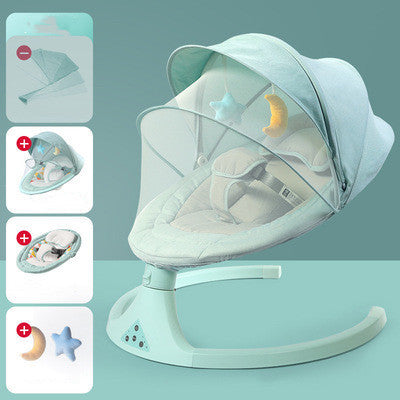 Adjustable Automatic Baby Rocker and Cradle with Soothing Motion