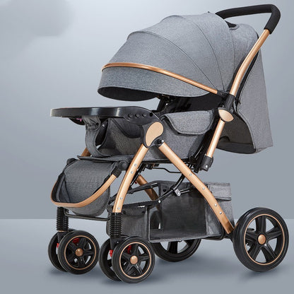 Lightweight Baby Stroller for Newborns – Portable & Travel-Friendly